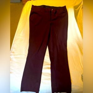 Lane Bryant Dark Burgundy Women's Trousers